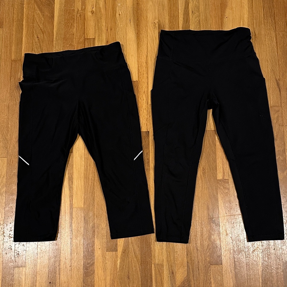 *last chance* Xersion & Members Mark | Women’s Black Leggings. 2 sold together!